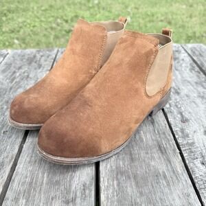 Rockport Works Women's‎ RK800 Junction View Steel Toe Slip On Bootie Size 8M EUC